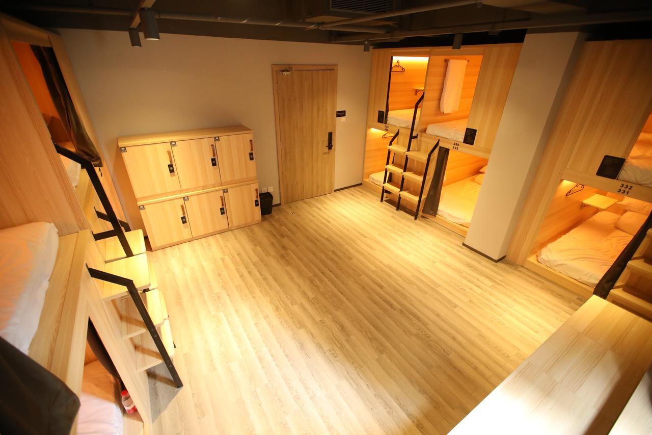 Chengdu Desti Youth Park Hostel Chunxi Road Exteriér fotografie