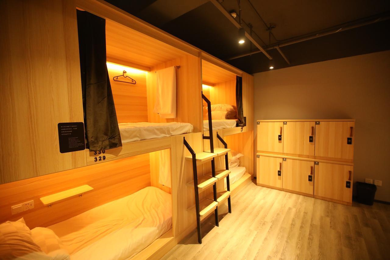 Chengdu Desti Youth Park Hostel Chunxi Road Exteriér fotografie