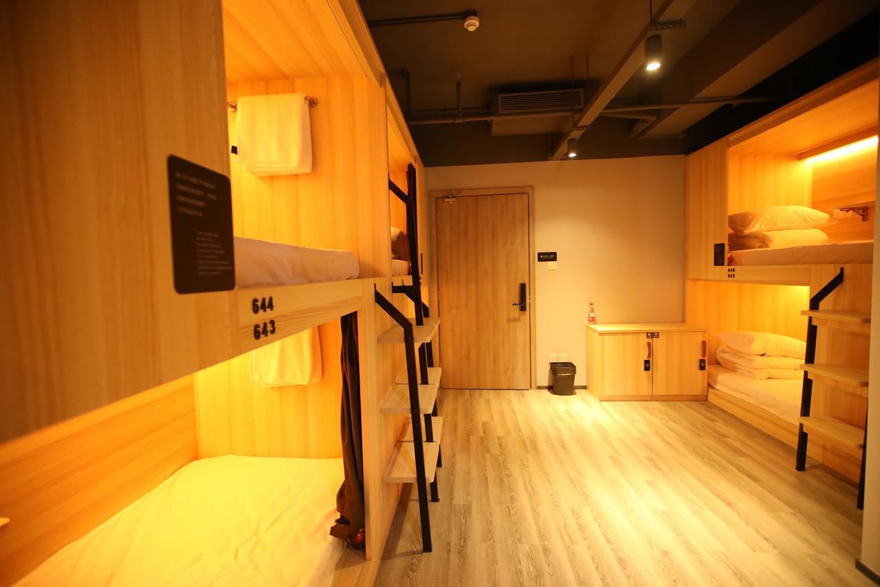 Chengdu Desti Youth Park Hostel Chunxi Road Exteriér fotografie