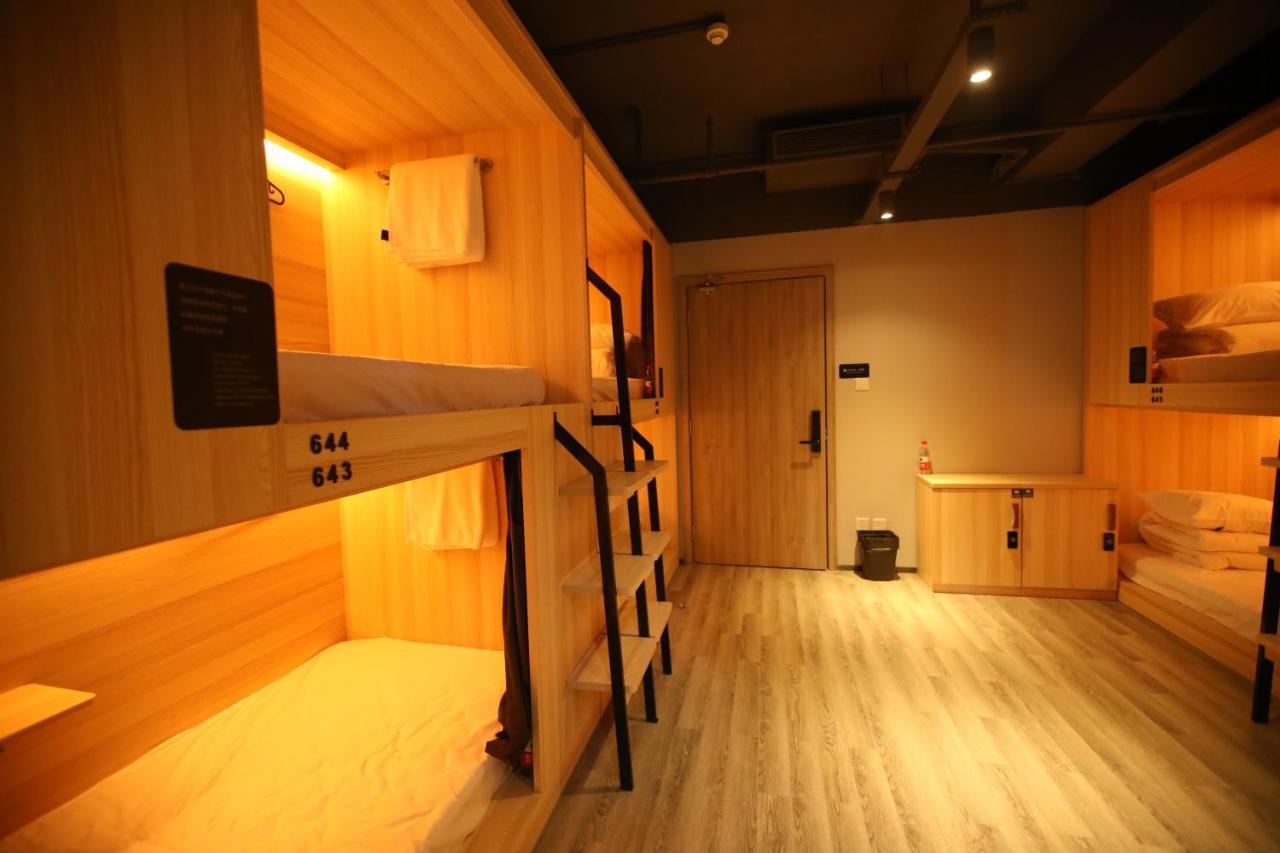 Chengdu Desti Youth Park Hostel Chunxi Road Exteriér fotografie